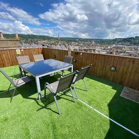 Bath Roof Terrace Apartment, City Centre, Sleeps Up To 8 외부 사진
